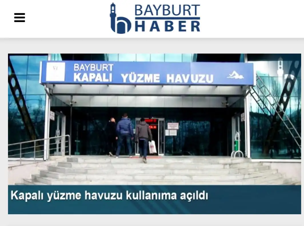 Bayburt Gençlik ve Spor Kapalı Yüzme Havuzu